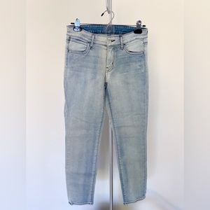 Koral Mid-Rise Straight Jean in Light Blue